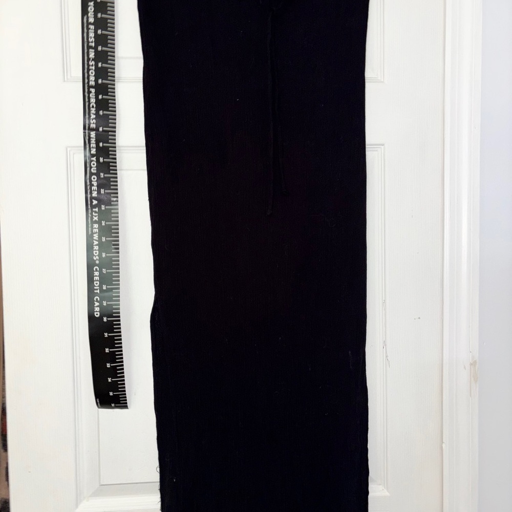 Black dress pencil ribbed forever 21 light wt. full length dress nwot by ny & co - Picture 3 of 15